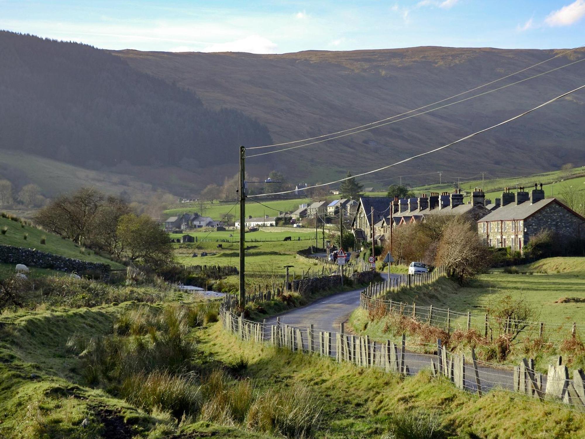 Villa Bryn Rhos Goch Dolwyddelan Exterior foto